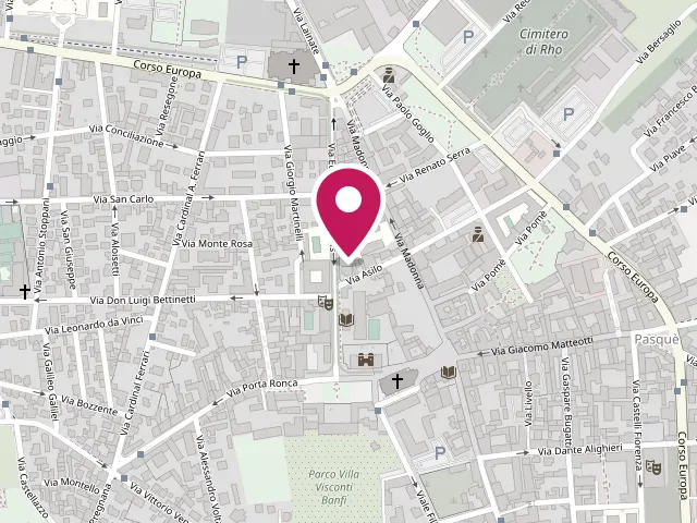 Mappa: Head Haircare Rho, Via Achille Ratti, 56, Rho