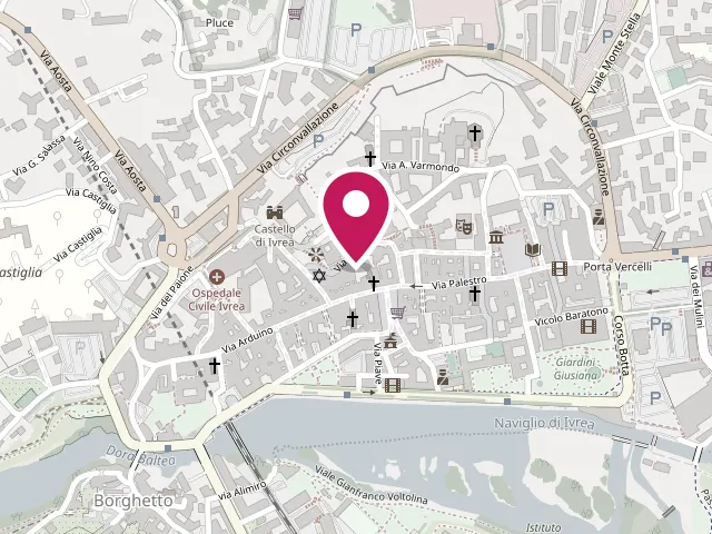 Mappa: Head Cleaners Ivrea, Via Torino, 156, Ivrea