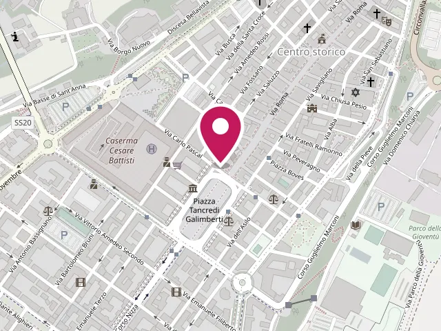 Mappa: Head Cleaners Cuneo, Via Beppino Nasetta, 2, Cuneo