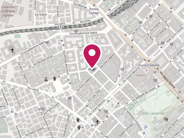 Mappa: Pid Stop Roma, Via Orazio Coclite, 10, Roma