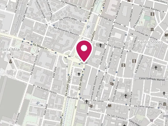 Mappa: Basta Pidocchi Brescia, Via Valerio Paitone, 19